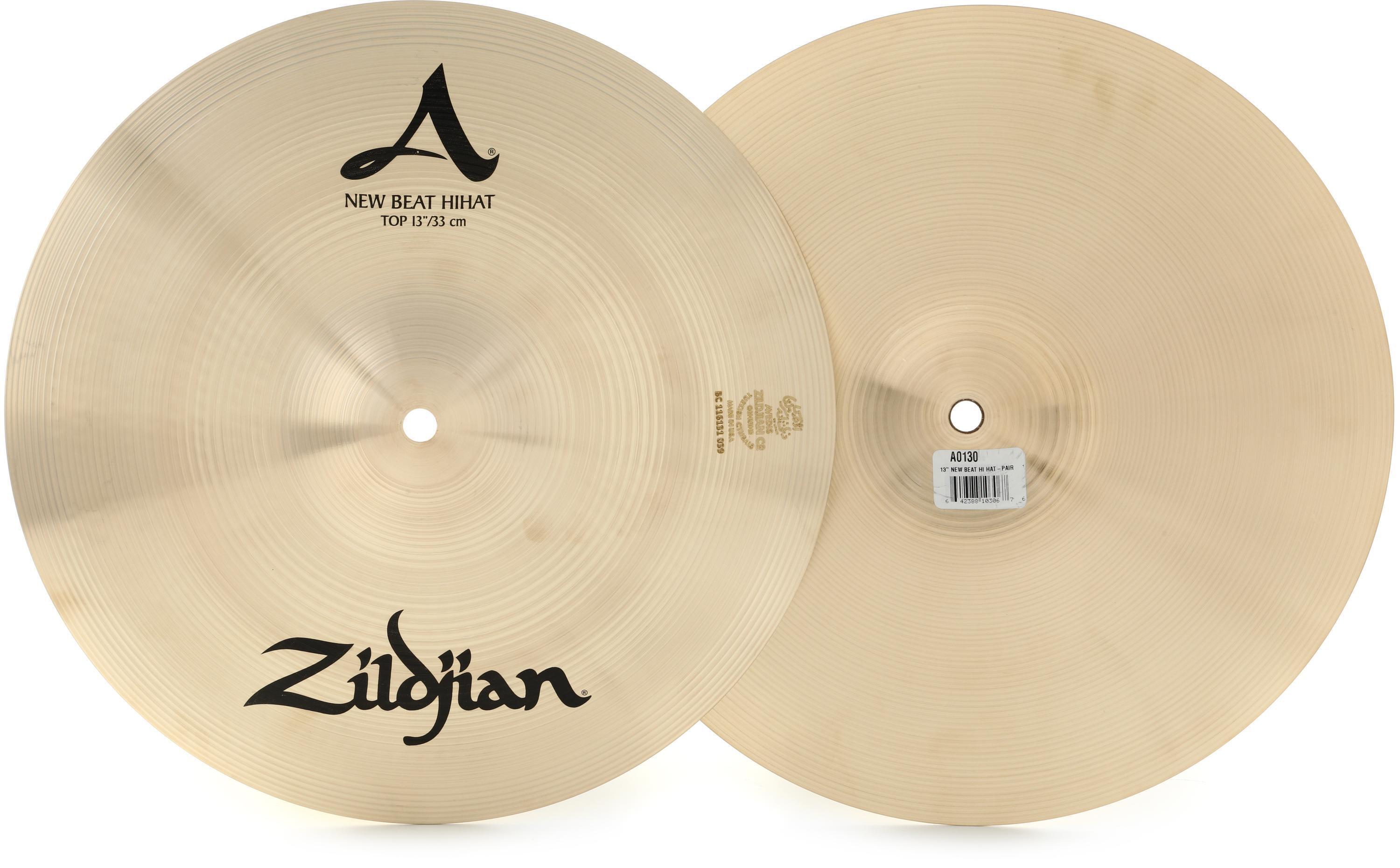Zildjian ニュービート ハイハット 13インチ 上下セット Zildjian