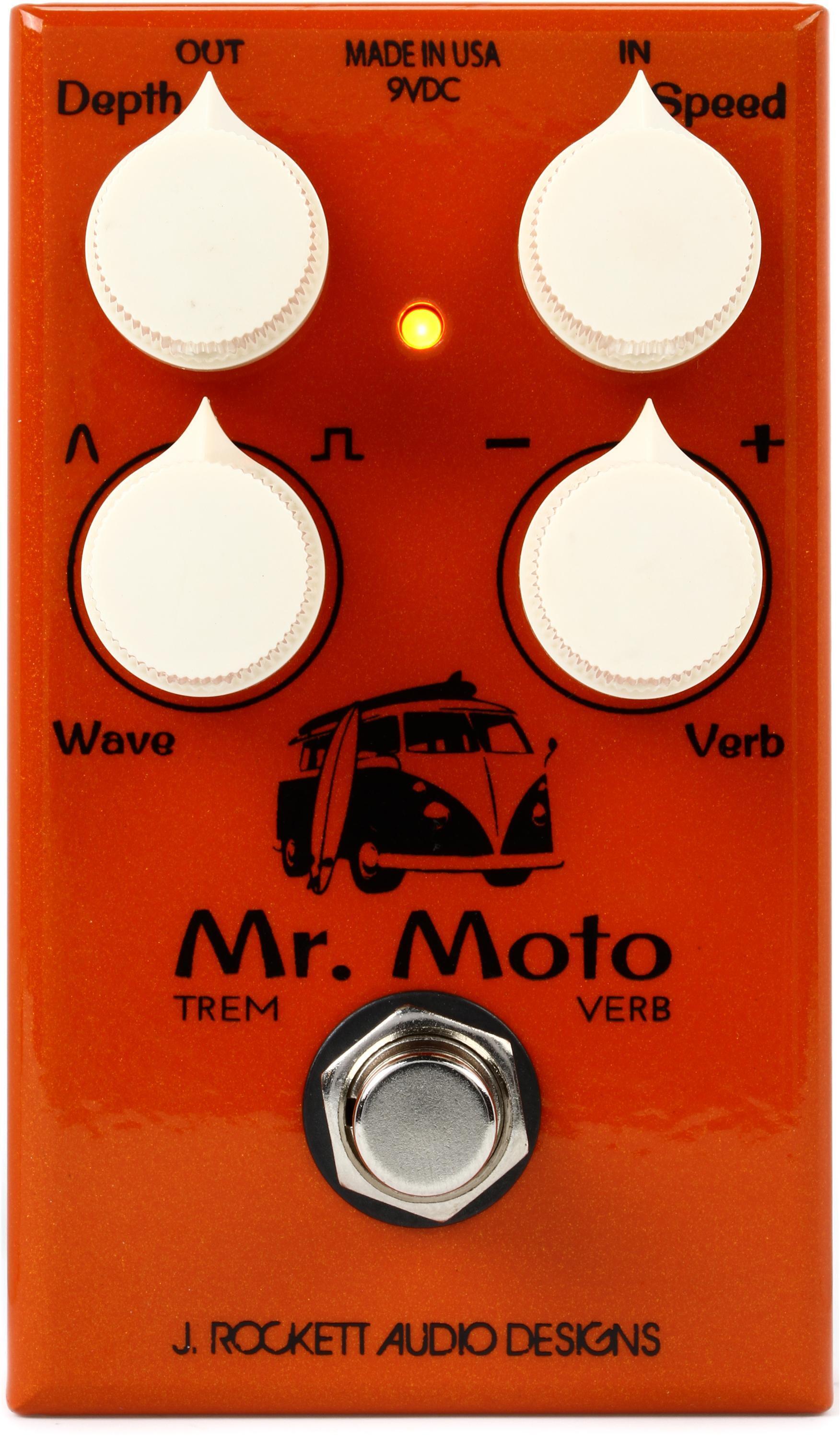 J. Rockett Audio Designs Mr. Moto Tremolo & Reverb Pedal Reviews