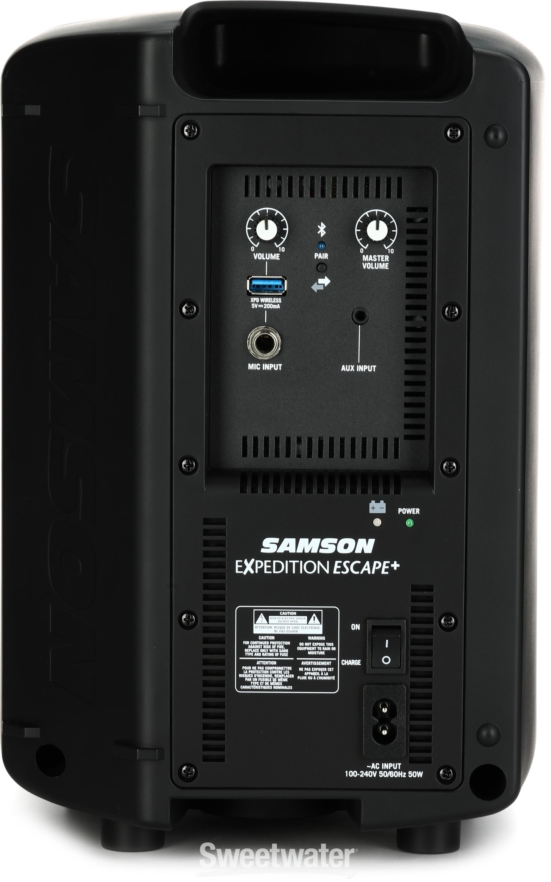 Samson Expedition Escape+ Battery-powered PA System | Sweetwater