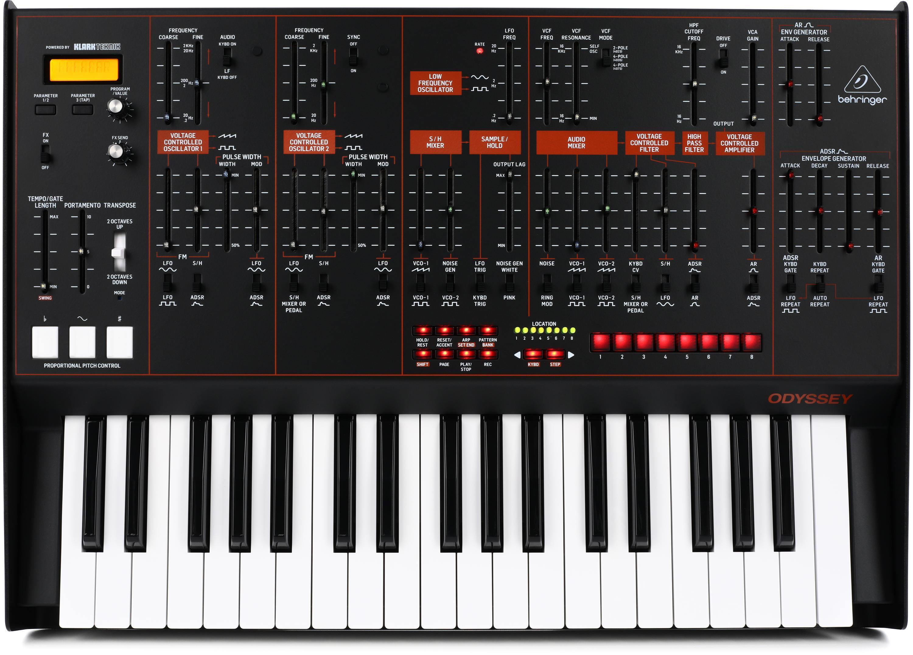 Behringer Odyssey Analog Synthesizer | Sweetwater