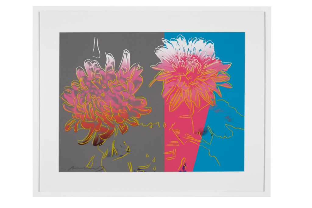 Cokkun Vich コックン・ヴィッチ「花」現代アート 額入り絵画