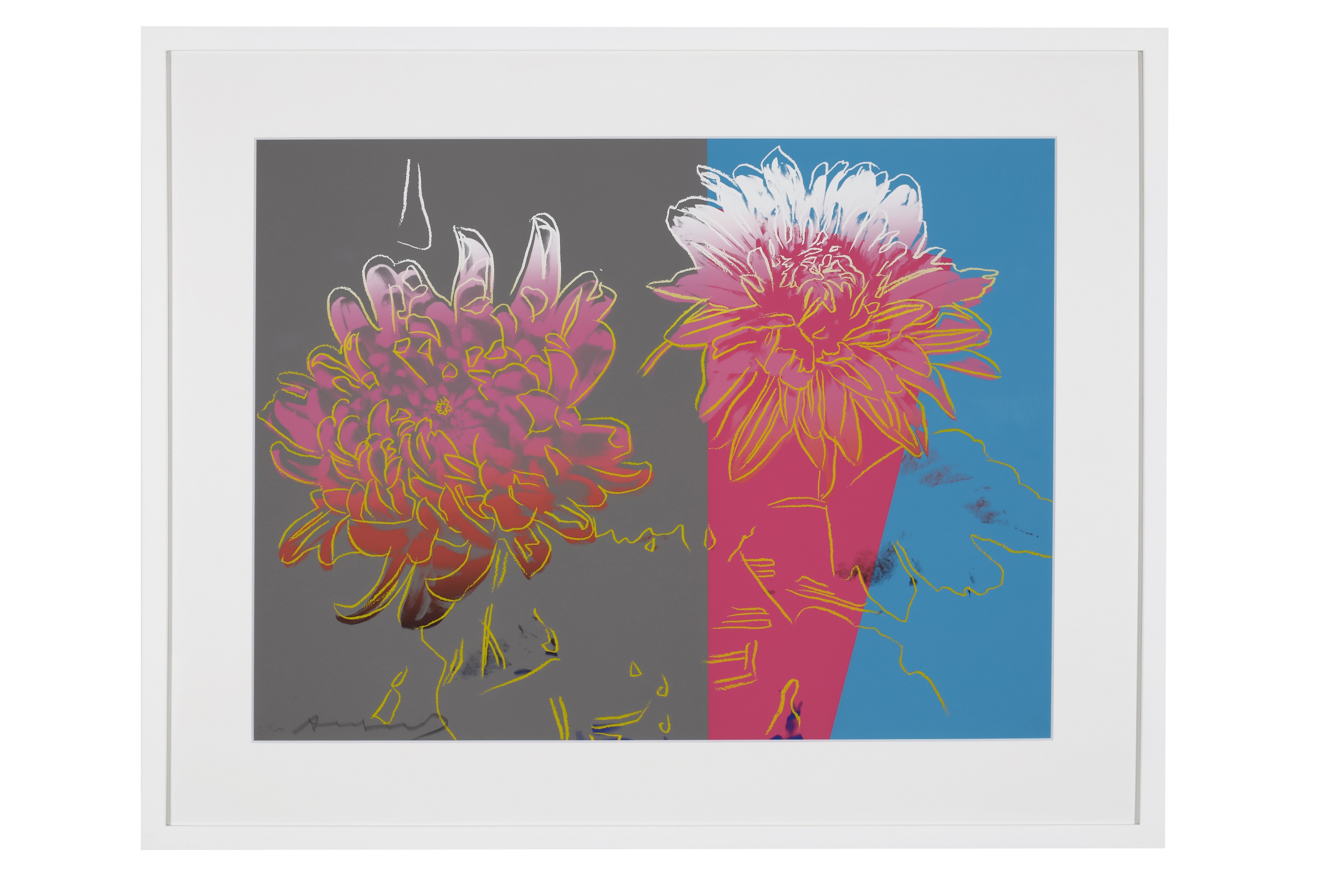 アンディ・ウォーホル 「KIKU」 日本人コレクターが愛する《KIKU》の