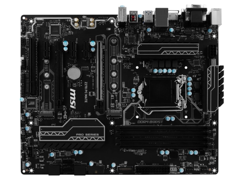 MSI Z270 PC MATE インテル 200シリーズ LGA1151対応 intel Z270チップ