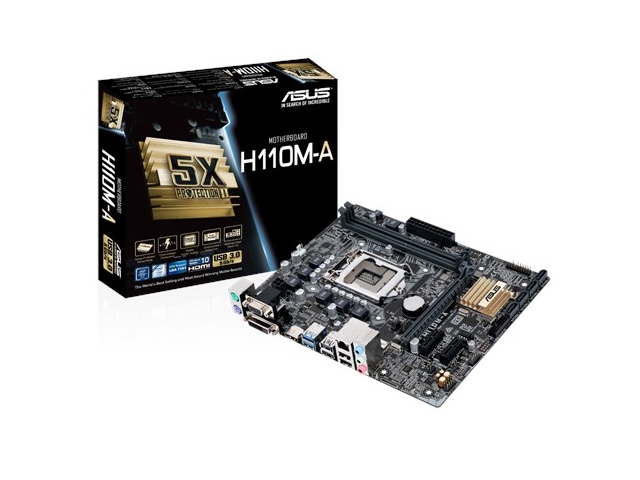 ASUS H110M-A マザーボード＆i7-7700k ASUS H110M-A インテル 100