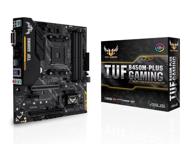 ASUS TUF B450M-PLUS GAMING AMD 400シリーズ Socket AM4対応 AMD B450