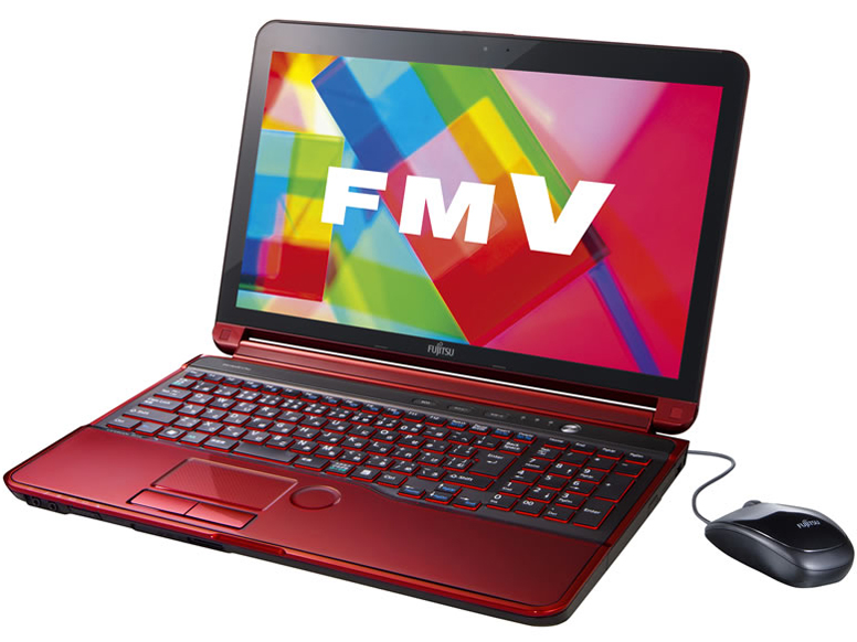 Fujitsu LIFEBOOK AH77/Y レッド ノートPC FMV LIFEBOOK AH77/Y
