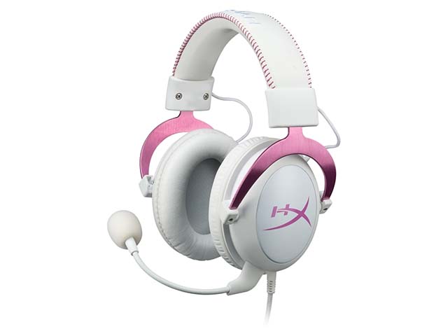 HyperX HyperX Cloud IIヘッドセット ピンク HyperX Cloud - 製品詳細