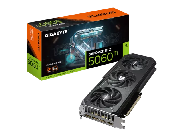 玄人志向 GG-RTX5060Ti-E16GB/OC/DF GEFORCE RTX 5060 Ti 16GB 128-bit