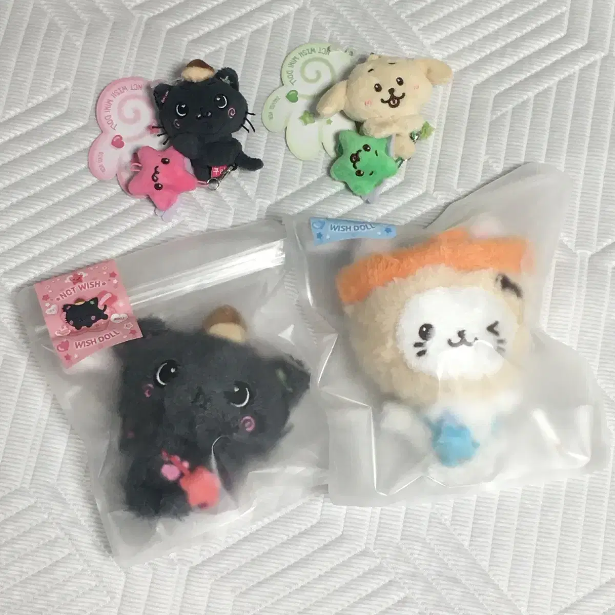 nct wish ユウシ ぬいぐるみ WISHDOLL 公式 MD バブルニャン WISHDOLL