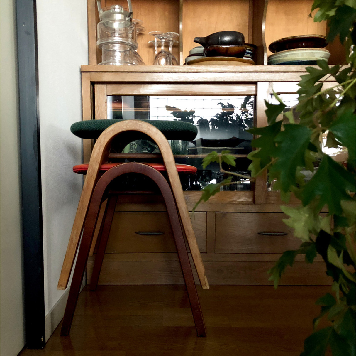 秋田木工 スタッキング スツール オールドビンテージ VINTAGE 秋田木工