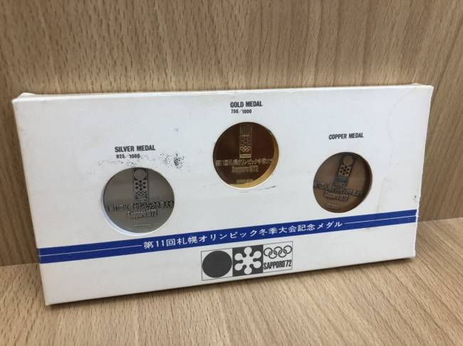 ギ*ヅ様 第11回札幌オリンピック冬季大会記念メダル 4点セット