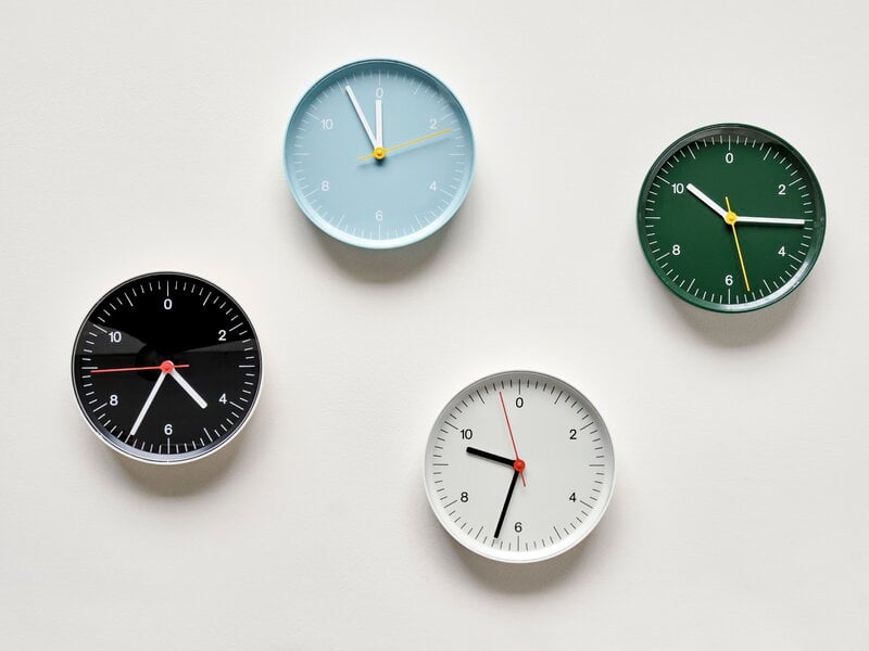 HAY Wall Clock, black | Finnish Design Shop