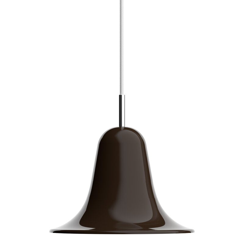 Verpan Pantop pendant, 23 cm, pitch brown | Finnish Design Shop