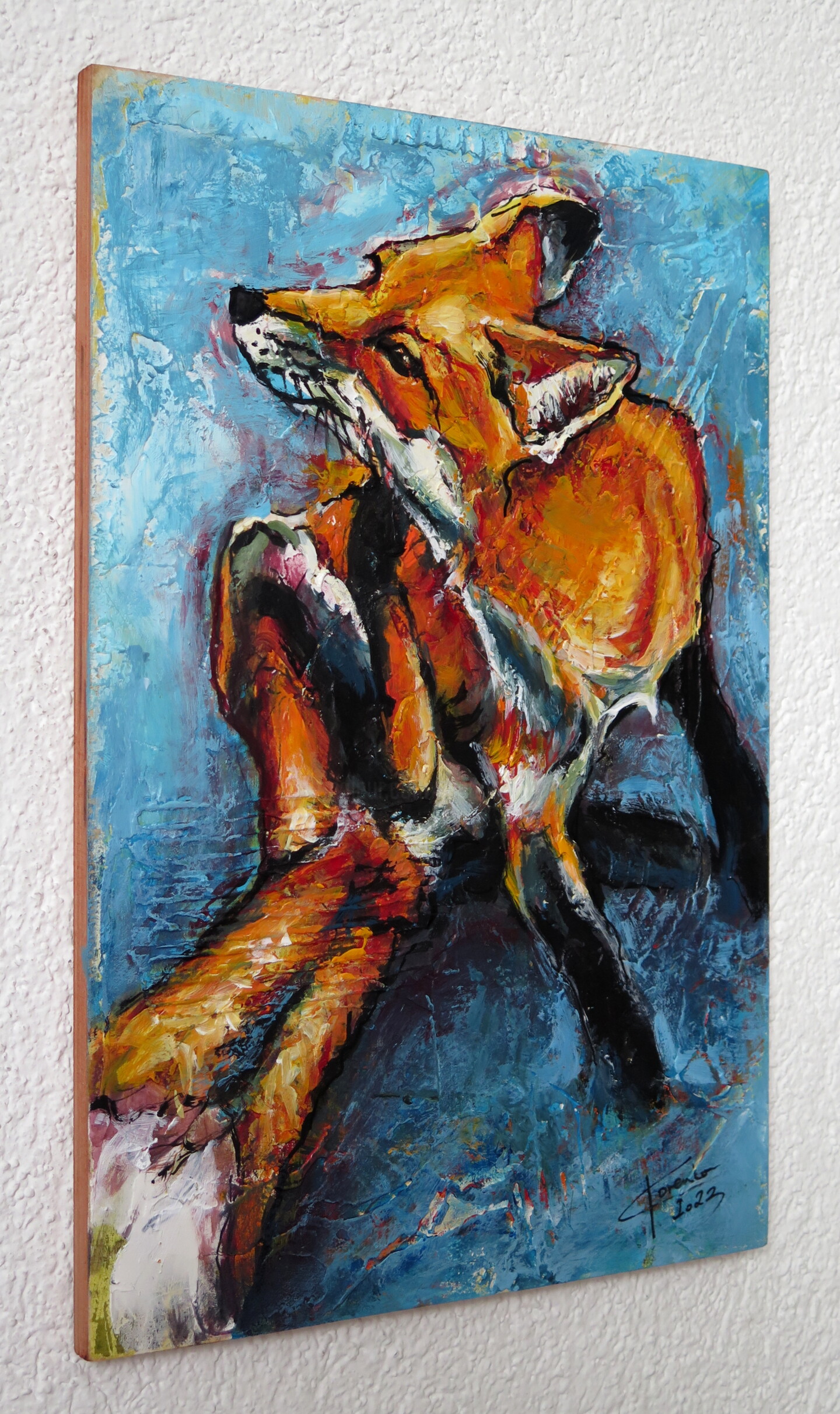 The Fox Life, 絵画 Ľubomír Korenkoによって | ArtMajeur