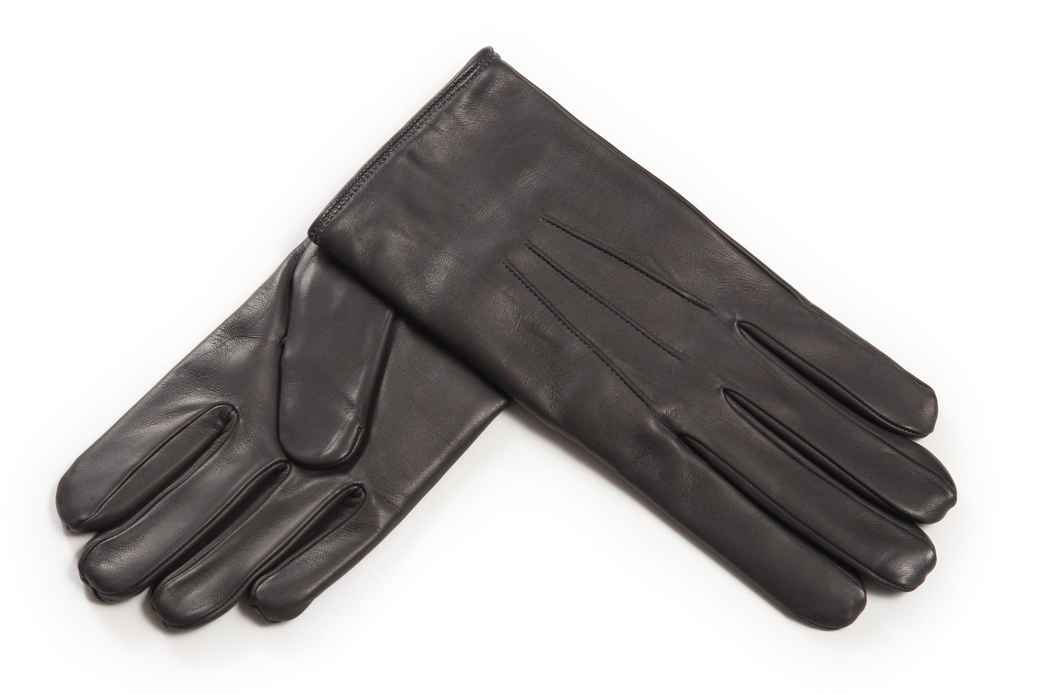 メンズ手袋◇ペッカリー◇ブラック/NERO《カシミヤ》 – Merola