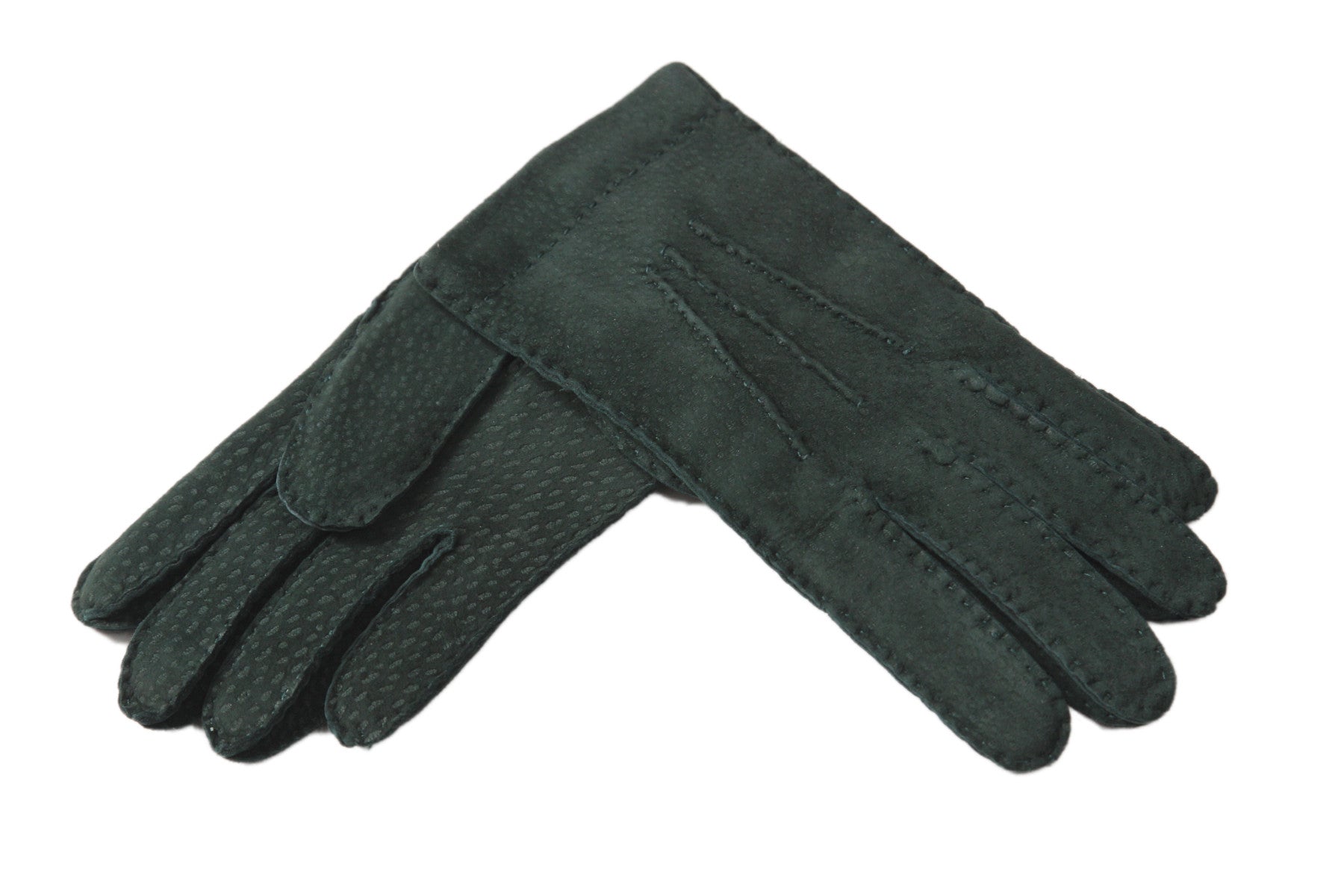 今季 メローラ ナッパ黒 シルクライニング グローブ 革手袋 MEROLA