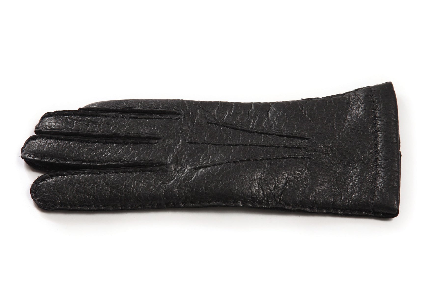 レディース手袋◇ペッカリー◇ブラック/NERO《カシミヤ》 – Merola