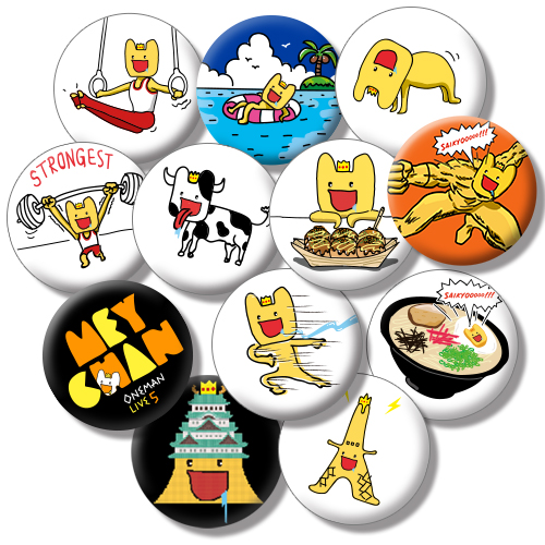 めいちゃん缶バッジ