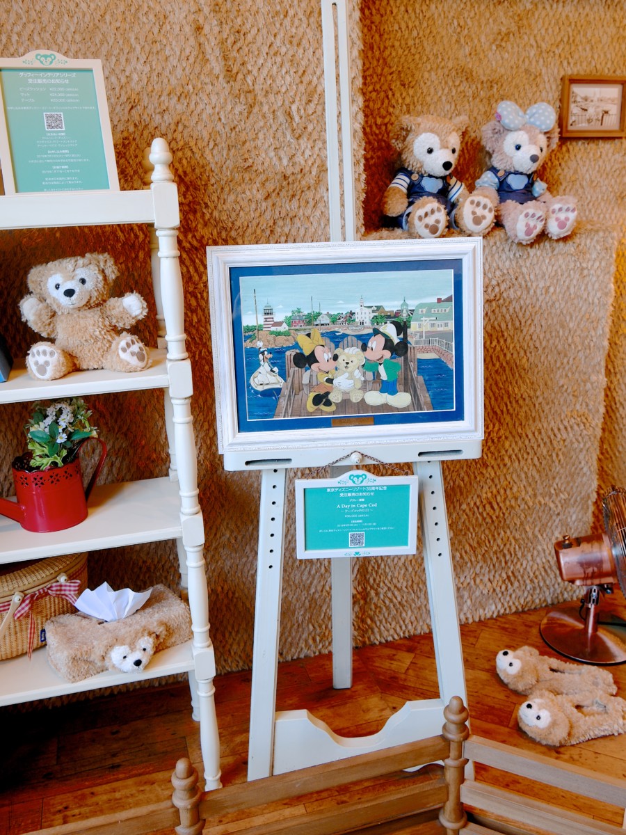 ダッフィーたちの最新デジタル版画！東京ディズニーシー ジクレー版画