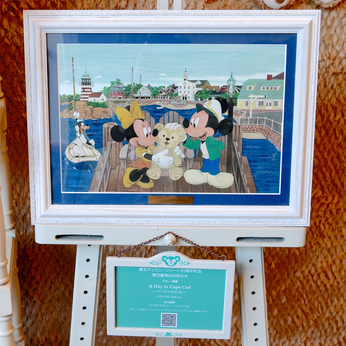 東京ディズニーリゾート 35周年 ダッフィー ケープコッドの1日