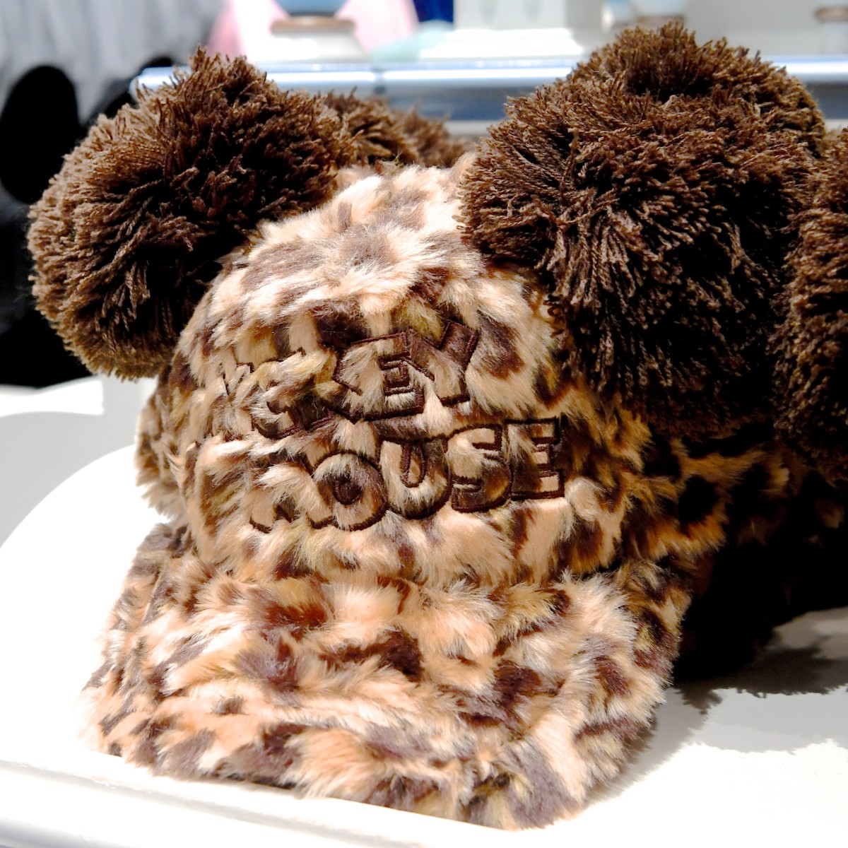 ヒョウ柄耳付き帽子 ディズニー ディズニーシー ディズニーランド