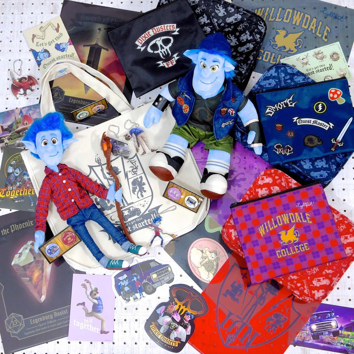 2分の1の魔法 バーリー イアン ぬいぐるみ 2個セット ハッピーくじ 2分