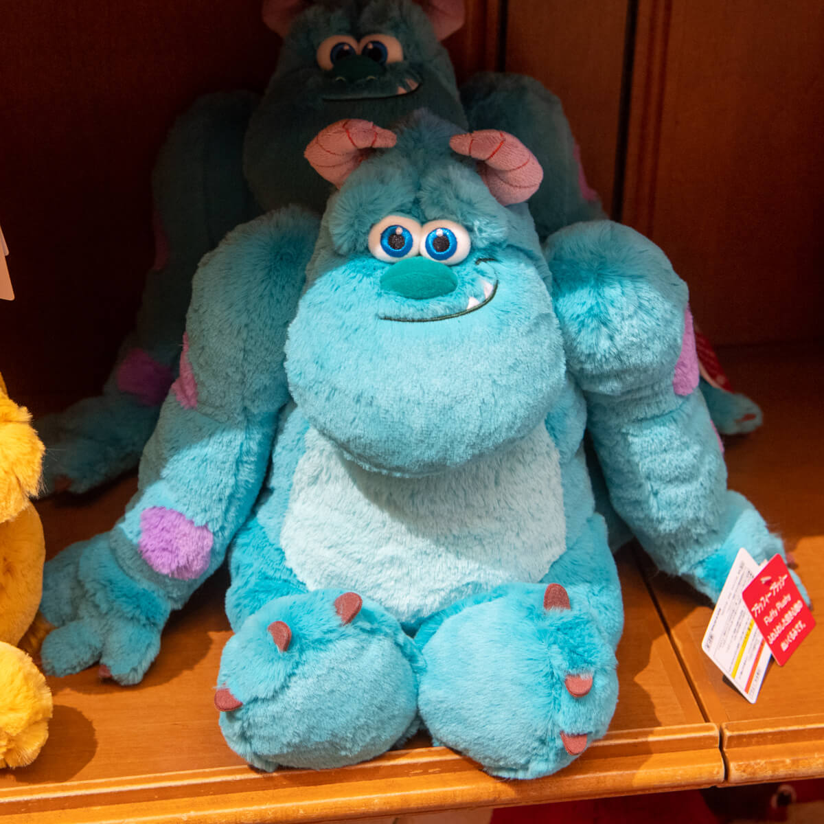 米国 ディズニーランド モンスターズインク サリー 特大ぬいぐるみ