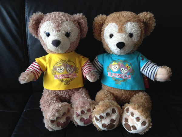 ディズニーリゾート30周年のダッフィー&シェリーメイ（ぬいぐるみS用