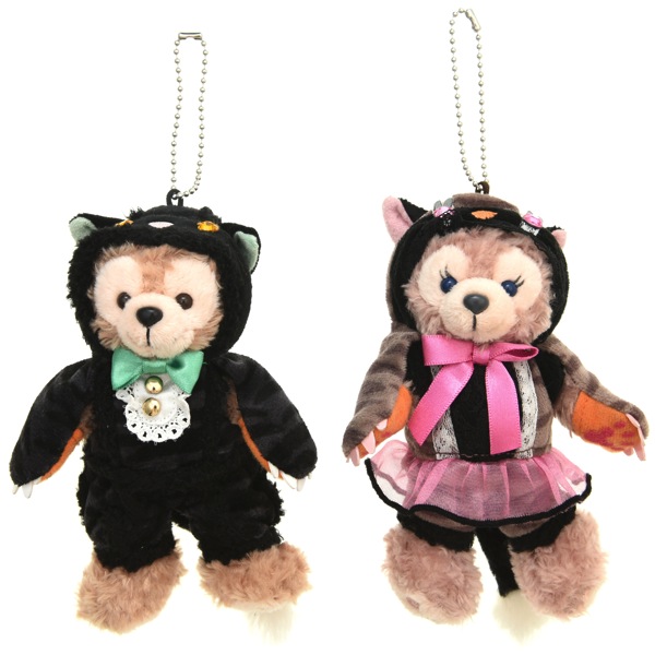ダッフィー シェリーメイ ハロウィン バレンタイン ぬいぐるみバッジ
