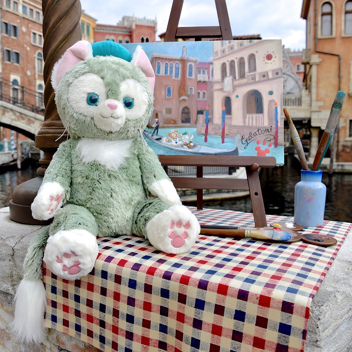 東京ディズニーシー ジェラトーニ ぬいぐるみ Mサイズ （旧Lサイズ