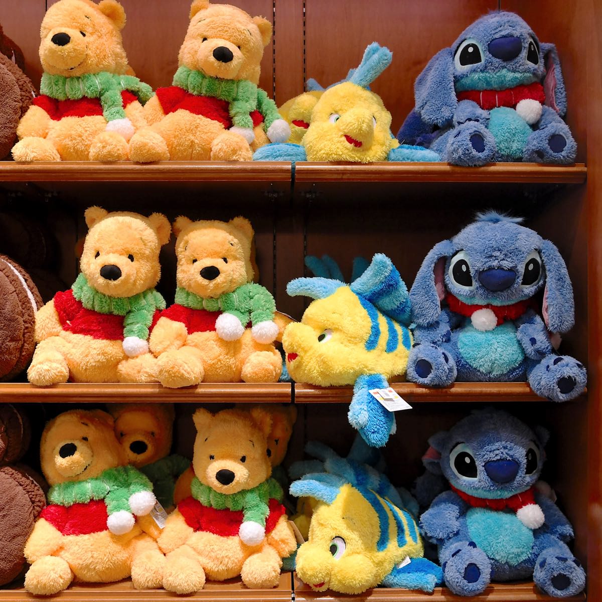 ディズニー】プーさん スティッチ ぬいぐるみセット ディズニー】プー