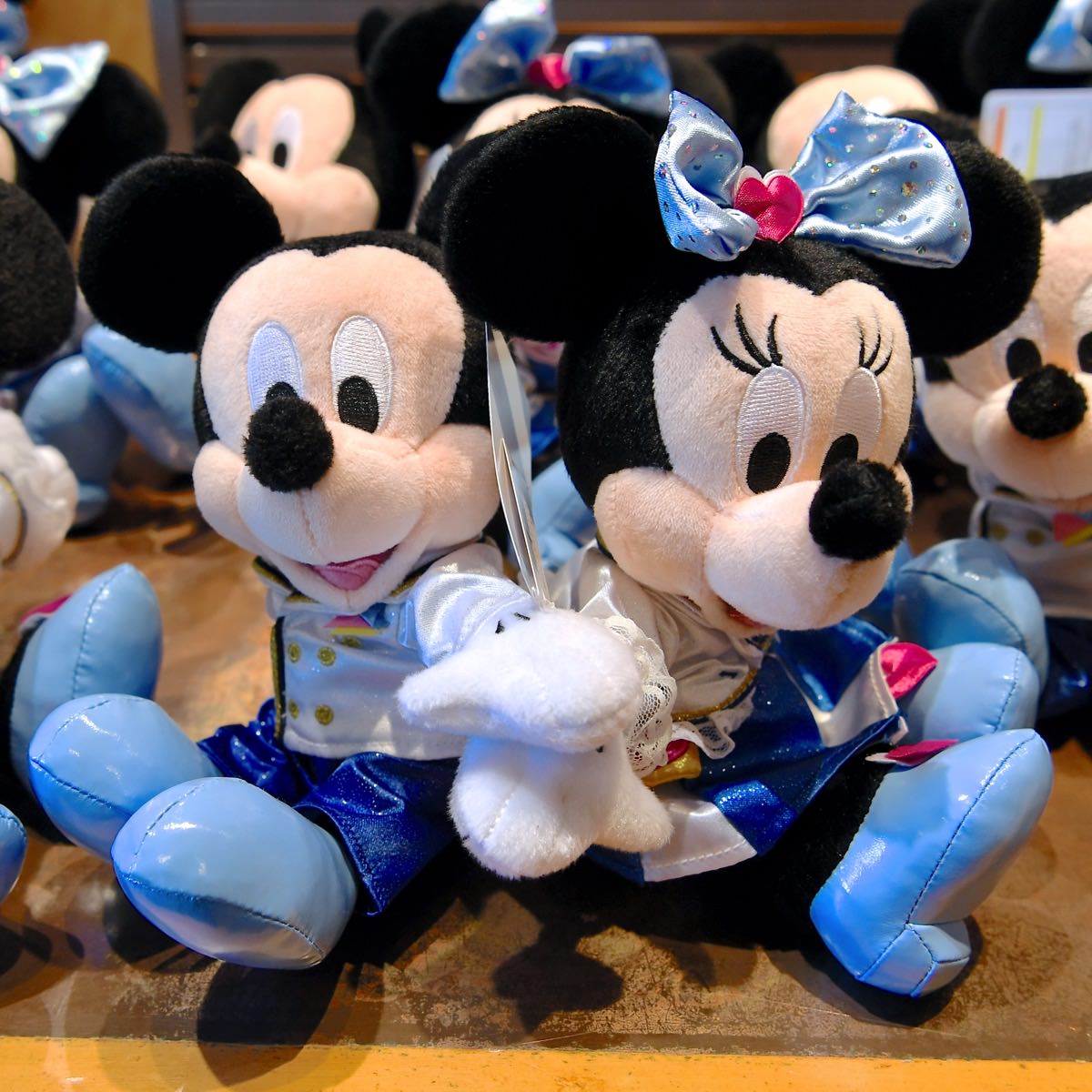 ディズニー パルパルーザ ぬいぐるみバッジ ミキミニ ペアセット