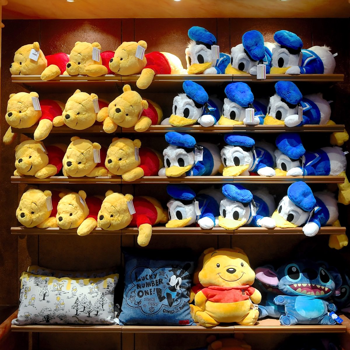 ディズニー】プーさん スティッチ ぬいぐるみセット ディズニー】プー