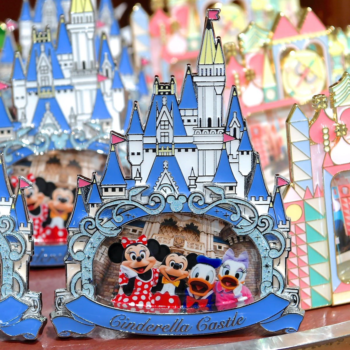 ディズニー スモールワールド額縁入りアート ディズニー スモール