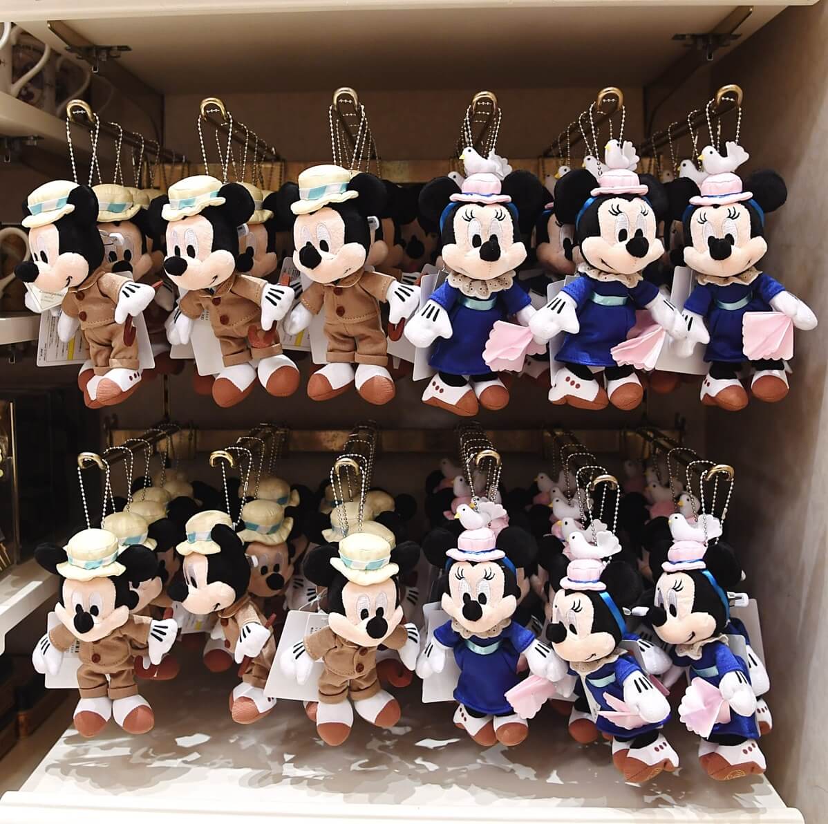 おしゃれなミッキー&ミニー！東京ディズニーランドホテル ぬいぐるみ