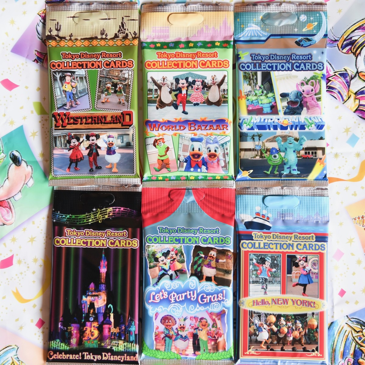 東京ディズニーランド コレクションカードまとめ -