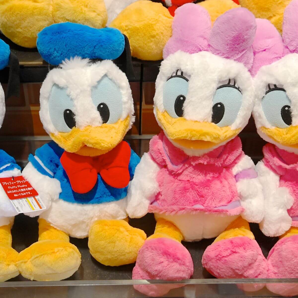 東京ディズニーランド】ドナルドダックとデイジーダック ぬいぐるみ