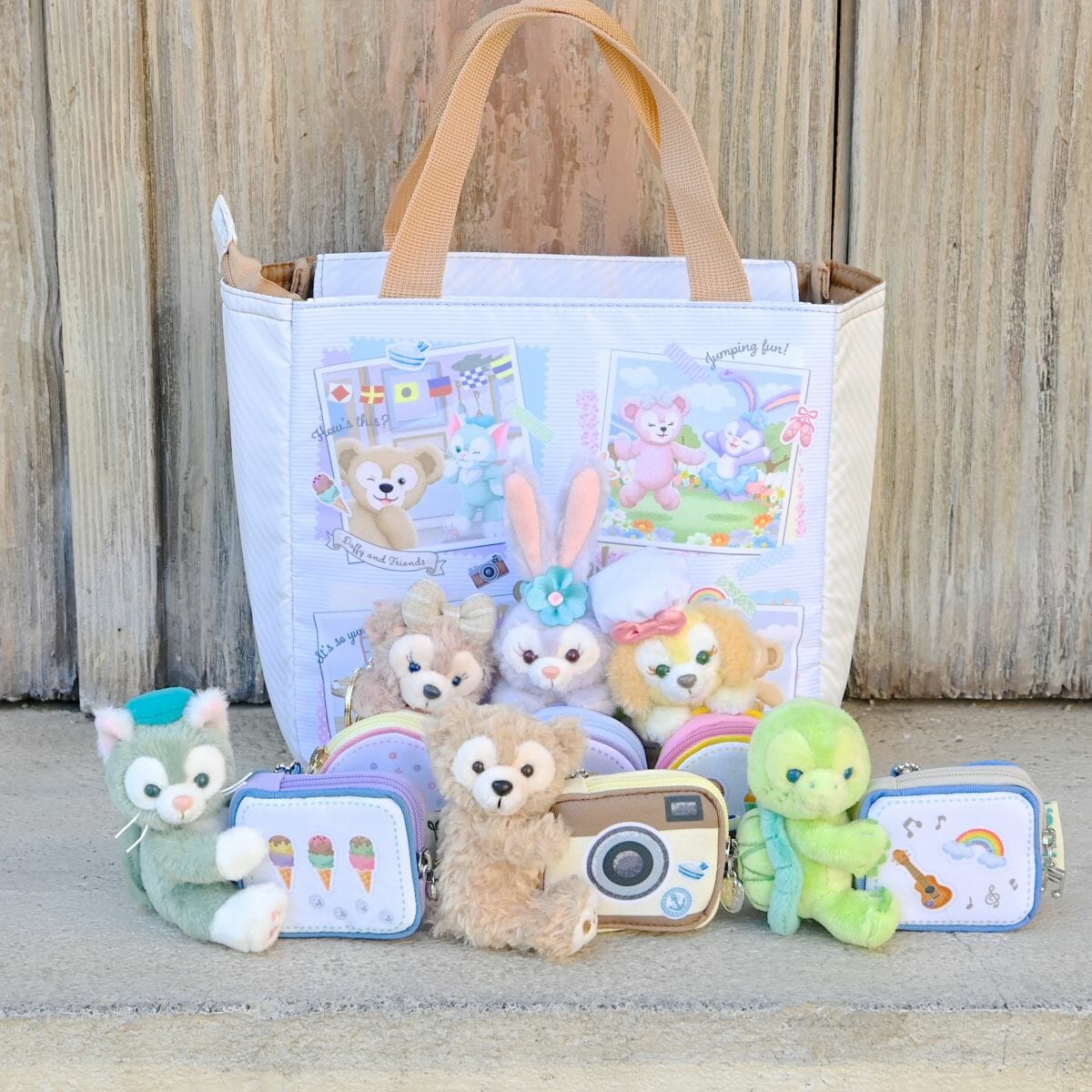 ダッフィー&フレンズのSay cheese! トートバッグ 未使用 公式