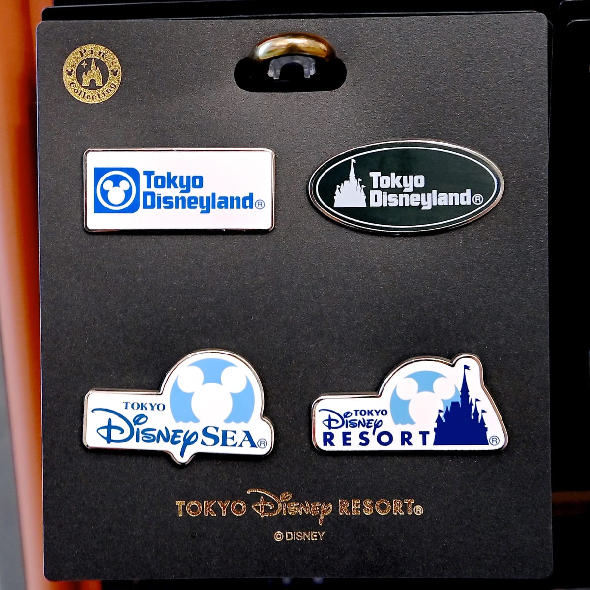 東京ディズニーランド】ピンバッジセット