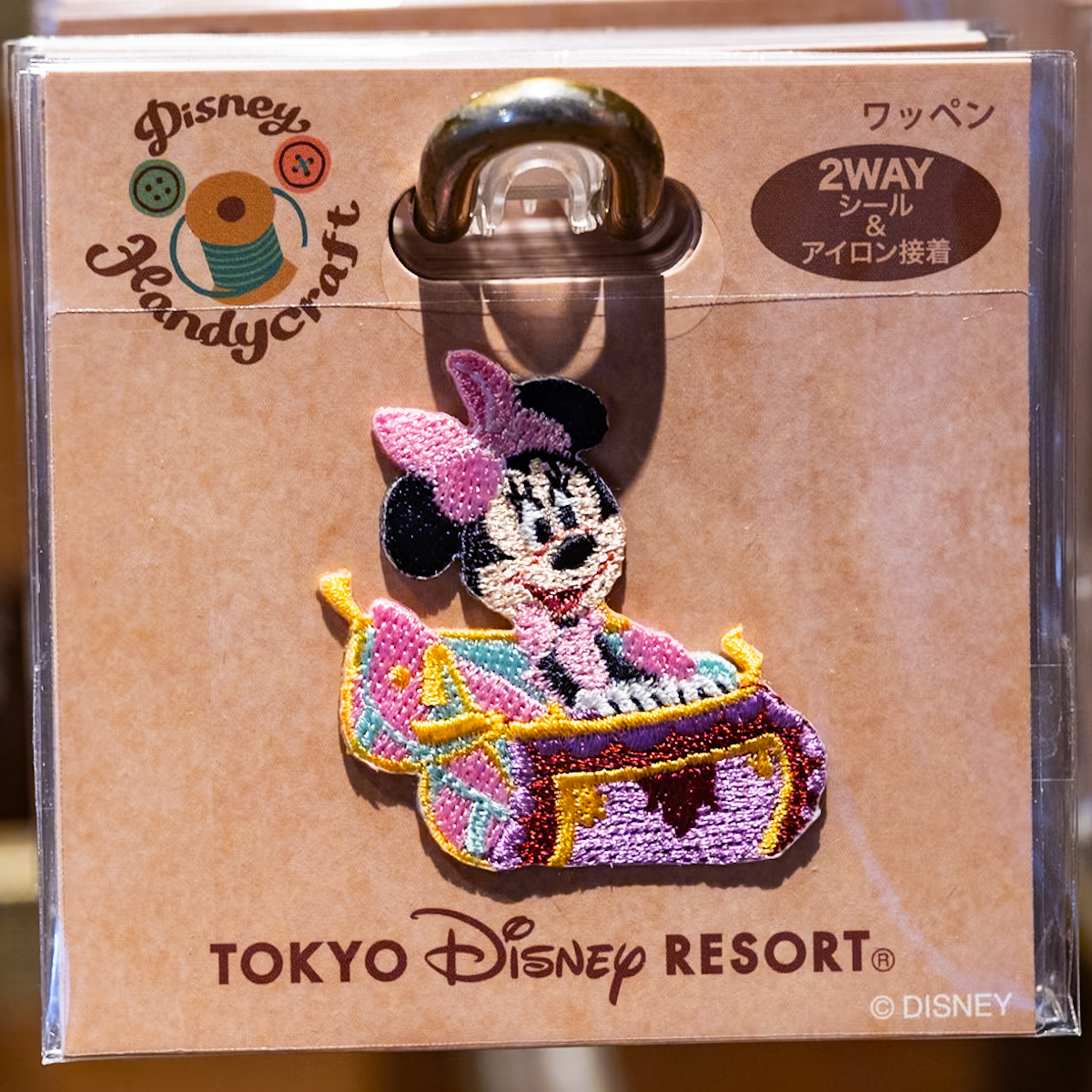 パルパルーザ ミニーマウス ワッペン 2個セット ミッキー パルパルーザ