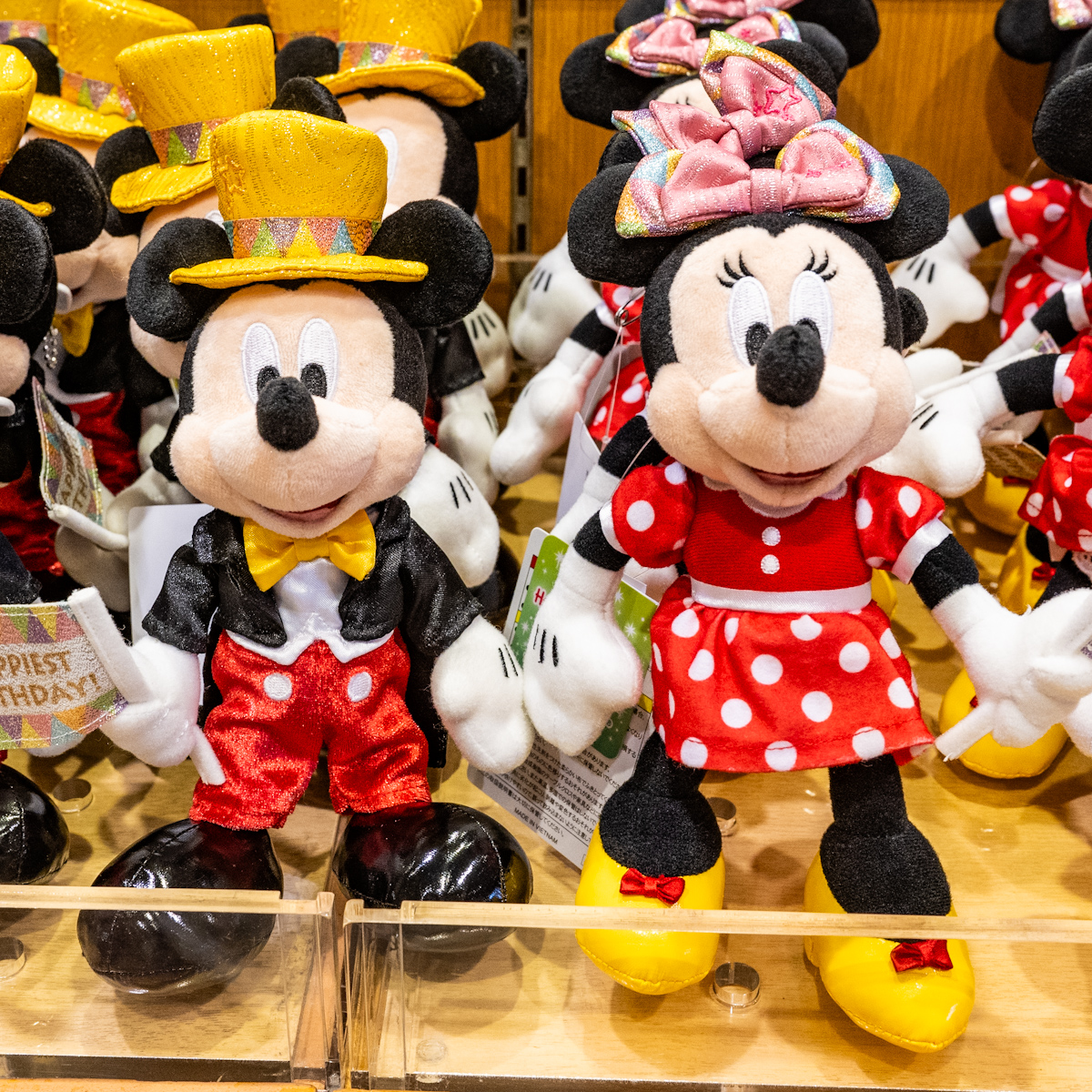 最終値下げ️️ディズニー ミッキー ミニー ぬいぐるみバッジ コレクション