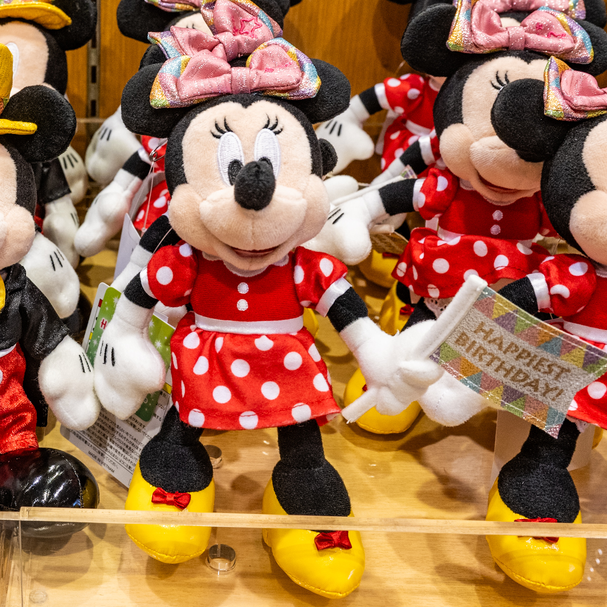 ディズニーリゾート ぬいぐるみバッジ セット まとめ売り ミニーちゃん