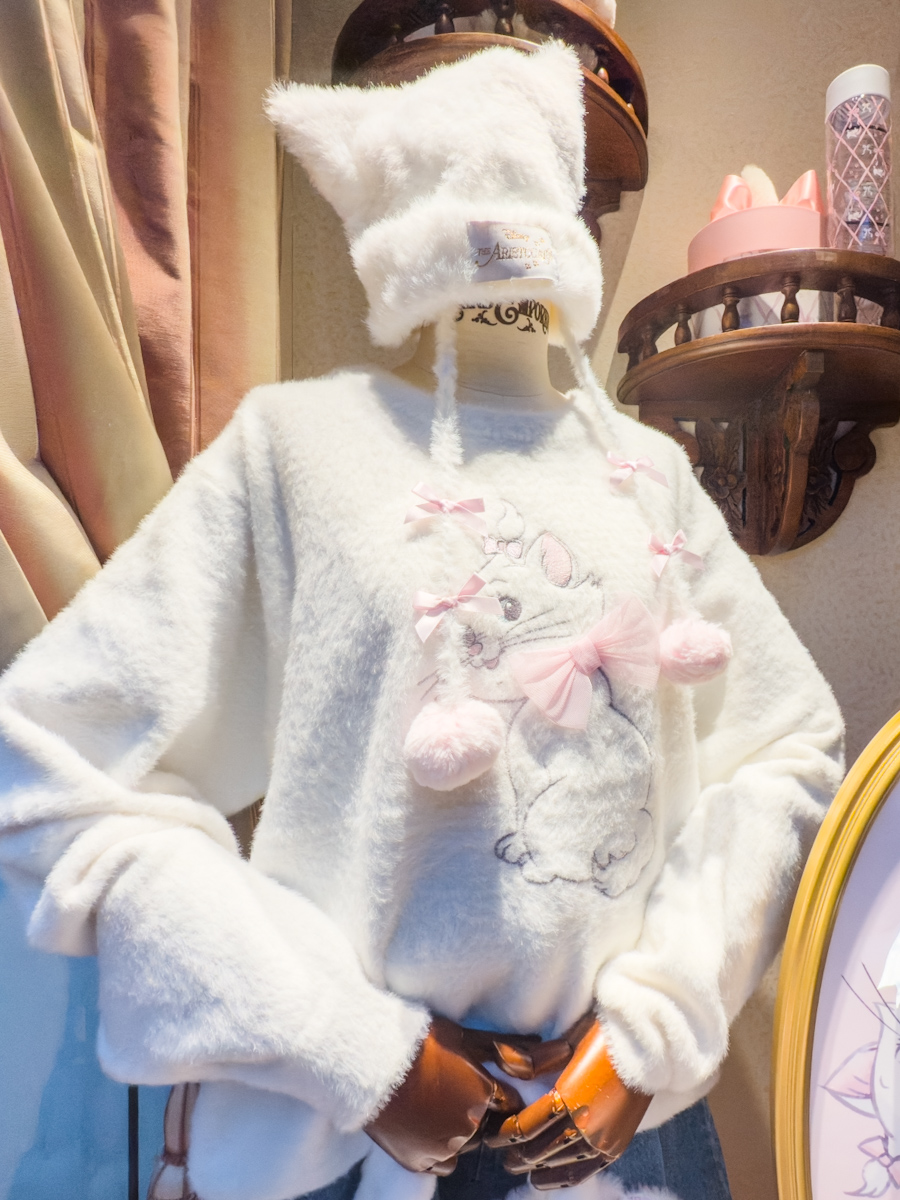 ディズニーリゾートおしゃれキャットニットキャップ