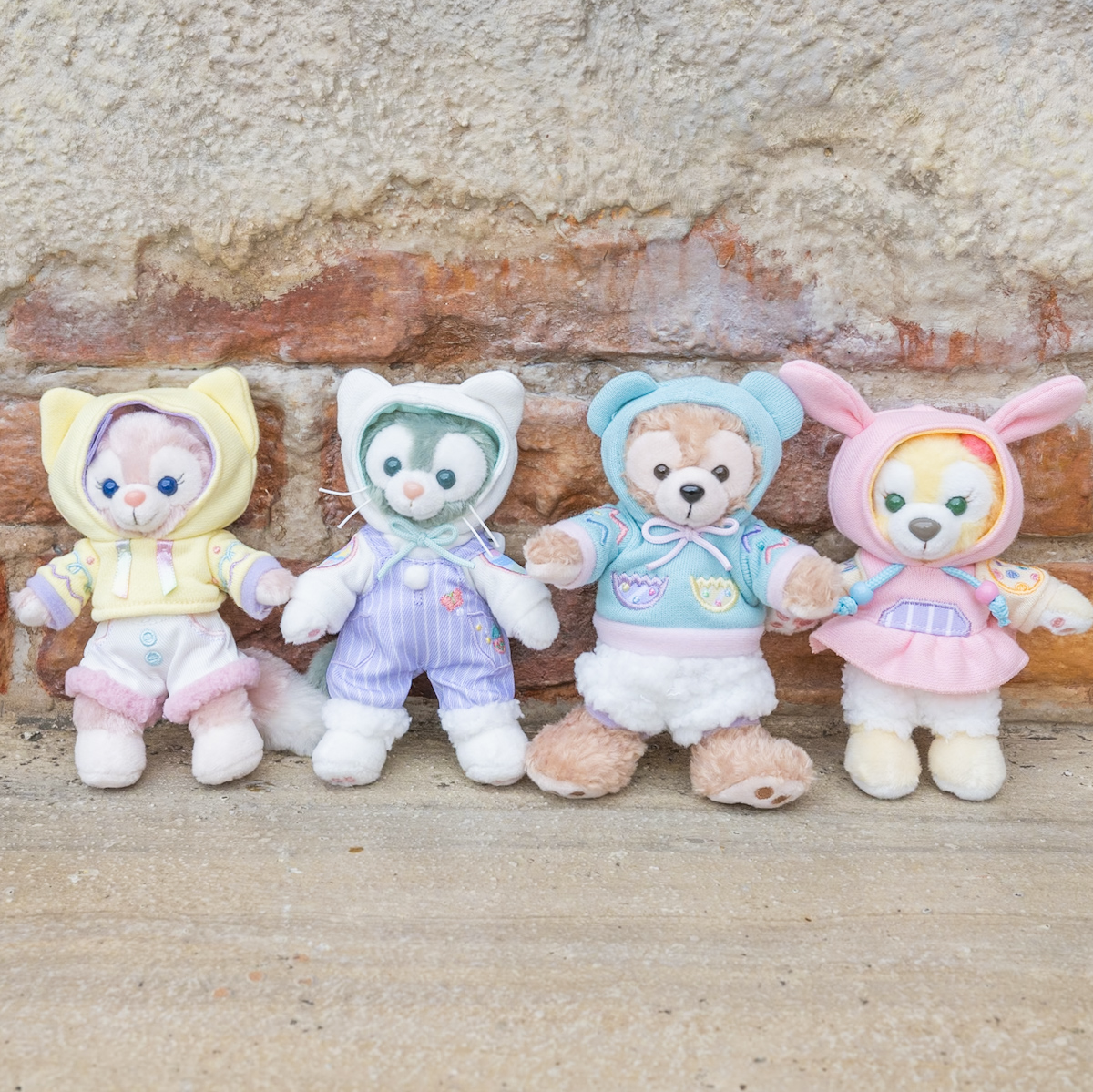 カムファインドスプリング ぬいぐるみバッジ リング リーナベル