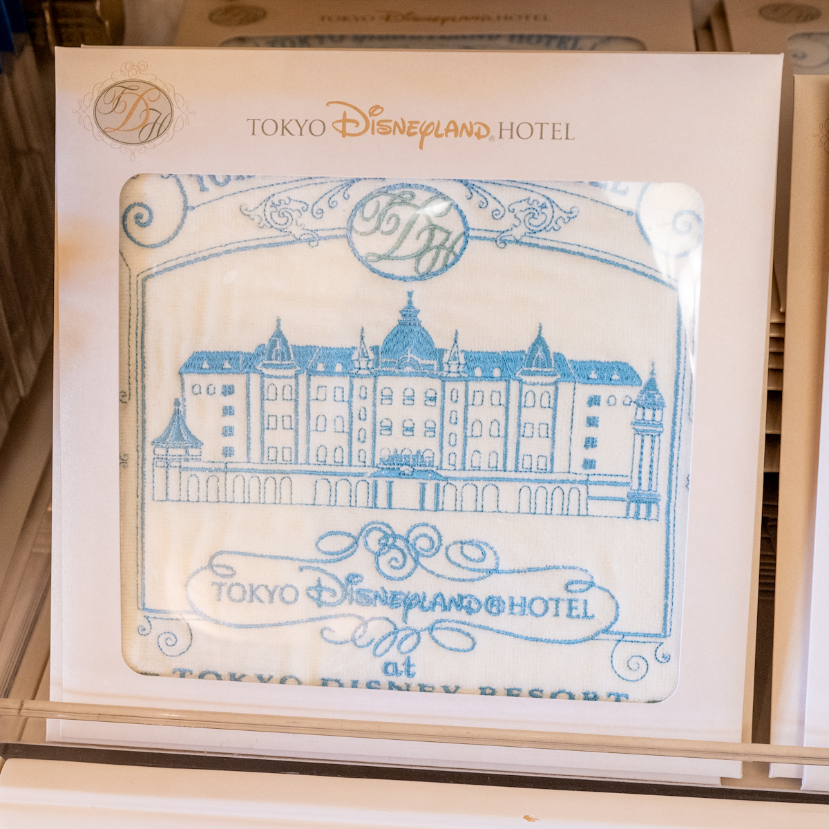 東京ディズニーランドホテルデザイン！ディズニーホテル ミニタオル -