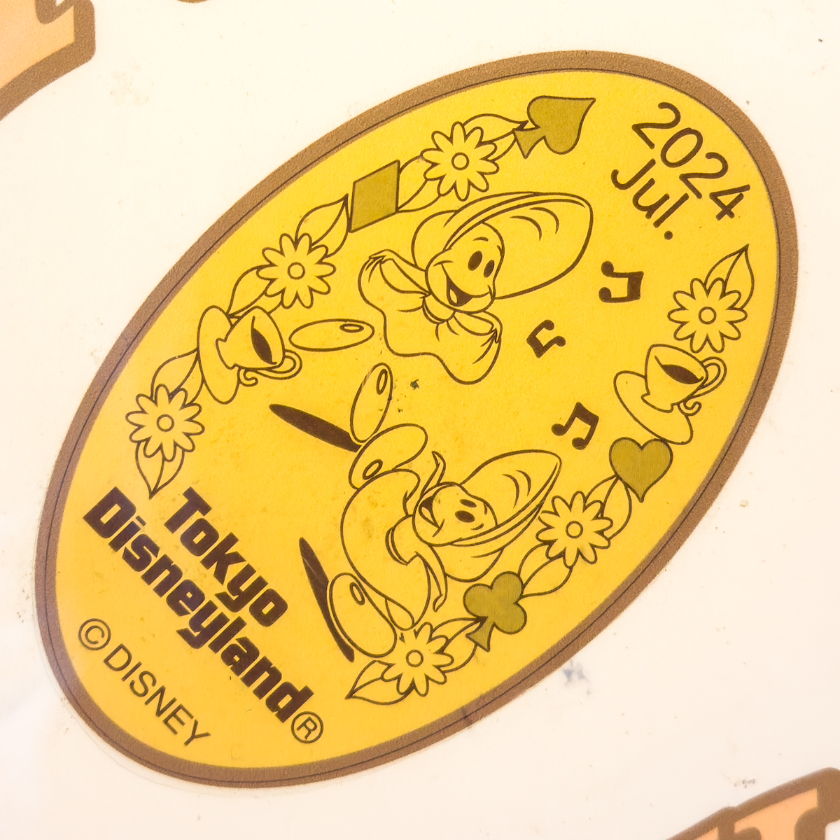 ペニー ディズニー ワールド フロリダ アーケード スーベニアメダル