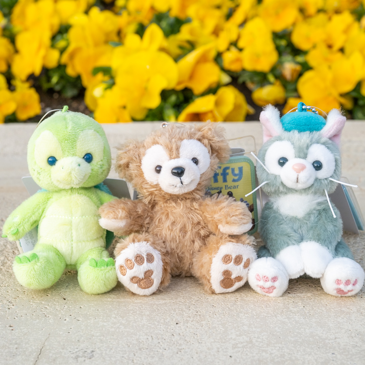 タグ付未使用品】ダッフィフレンズ リーナベル&ジェラトーニ