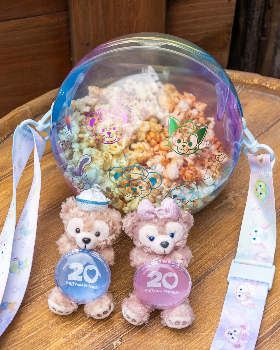 シャボン玉モチーフ！東京ディズニーシー“ダッフィー＆フレンズ20周年