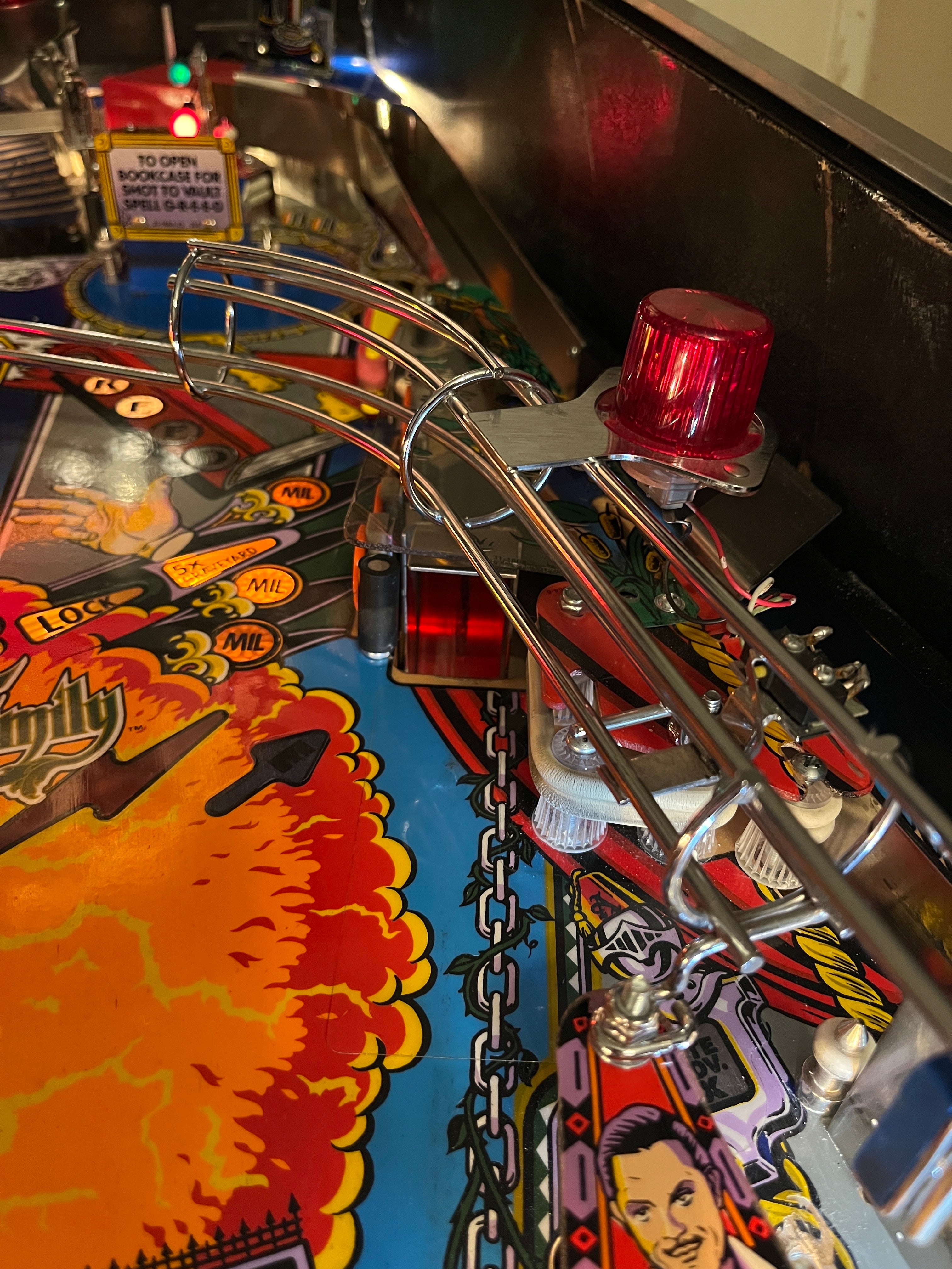 The Addams Family Pinball Swamp Scoop Illumination – Mezel Mods