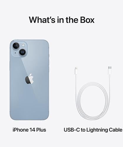 Amazon.com: Apple iPhone 14, 256GB, Blue - Unlocked (Renewed